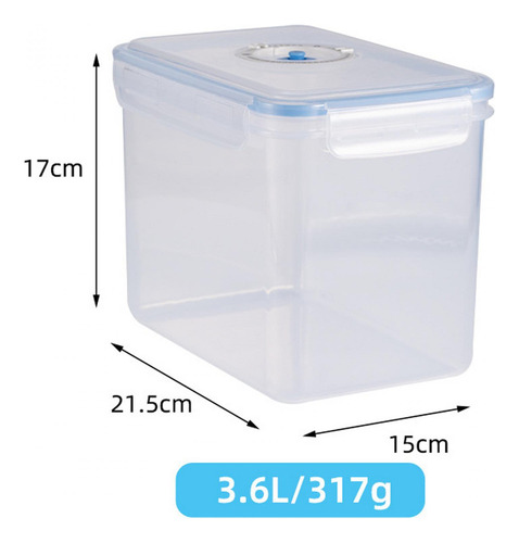 Contenedor De Vacío Frige Recipiente Sellado Al Vacío Para