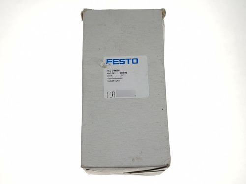 Válvula De Cierre Estrangulable Festo Hel-d-midi Np 170691