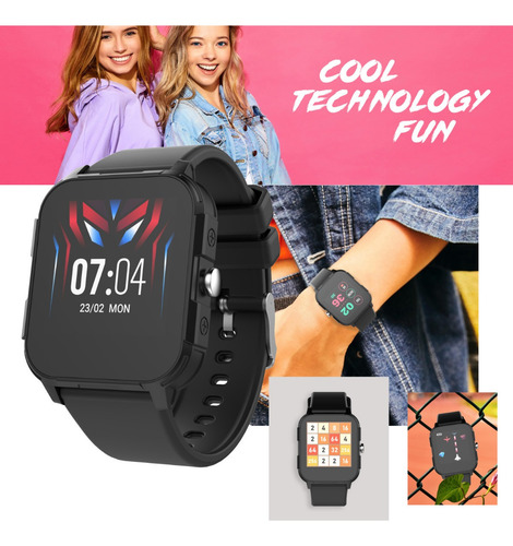 Imagen 6 de 10 de Smartwatch Alarma Monitoreo Sueño Y Pulsaciones Sumergible