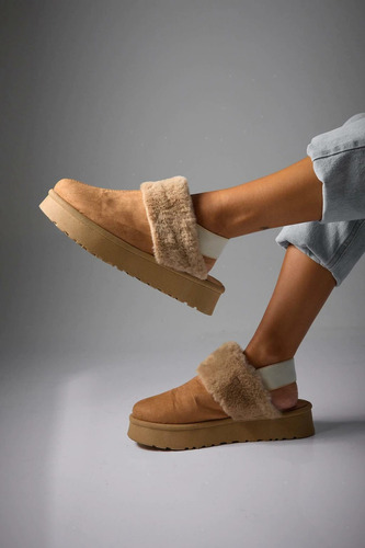 Pantuflas Pantu Invierno Mujer Con Peluche