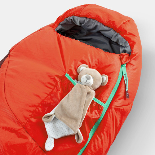 Sleeping Bag Para Niños Mh500 0 °c - Rojo Quechua