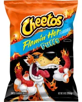 Comprar 2 Paquetes Cheetos Flamin Hot Puffs 226.8g Importado