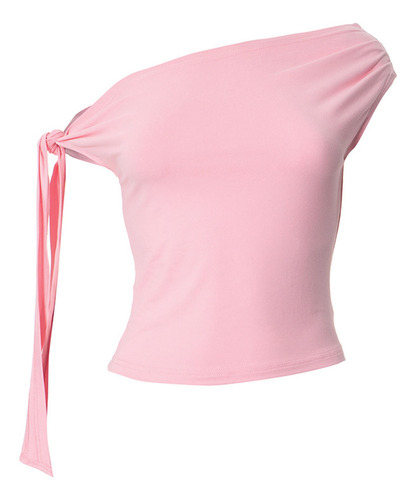 Cuello En V Moderno Sin Mangas Casual Para Mujer