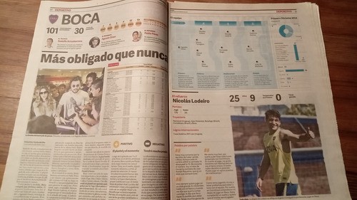 Suplemento Deportivo Clarín Guía Torneo 1° División 2015 (Usado)