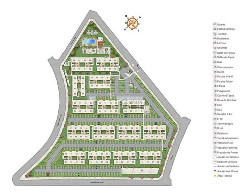 Imagem 8 de 21 de Apartamento Com 2 Quartos À Venda, 41 M² , Área De Lazer, 1 Vaga, Financia - Messejana - Fortaleza/ce - Ap1877