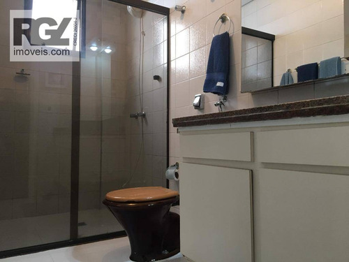Imagem 16 de 30 de Cobertura Com 3 Dormitórios À Venda, 340 M² Por R$ 1.700.000,00 - Ponta Da Praia - Santos/sp - Co0244