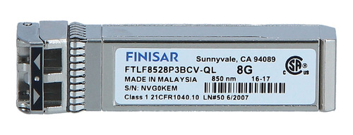 Gbic Transceiver Finisar Sfp+ 10gb 1310nm Ftlf8528p3bcv-ql