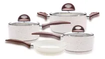 Comprar Conjunto Panelas 4 Peças Ceramic Life Vanilla Brinox
