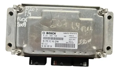 Módulo Injeção Peugeot 207 2009 1.4 Flex 0261s04740 | MercadoLivre