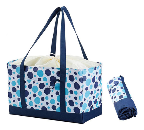 Bolsa De Comedor Reutilizable Aislada Bolsa De Azul