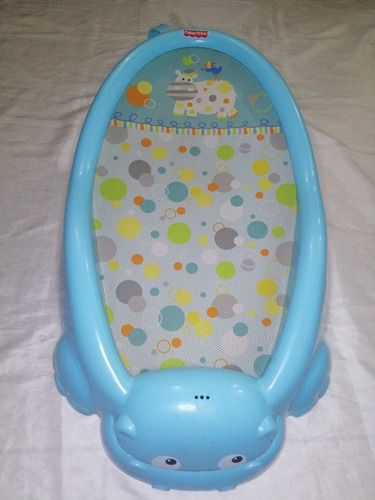 Imagen 1 de 3 de Bañera Fisher Price Hipopotamo Para Bebé Recién Nacidos