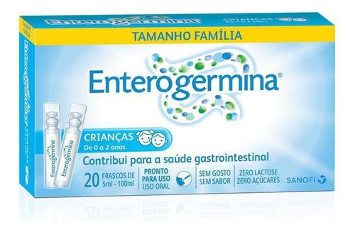 Probiótico Enterogermina Tamanho Família 20 Frascos