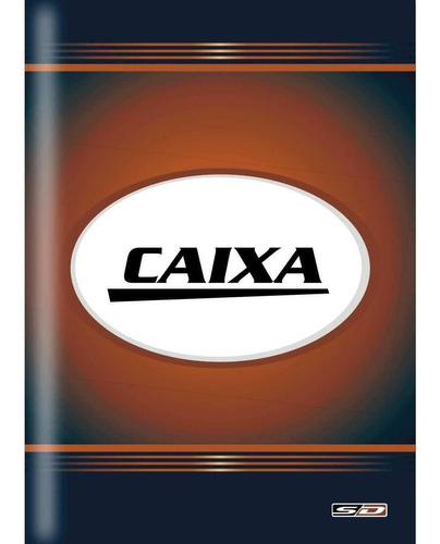 Livro Caixa 1/4 50fls 56g/m² 154mmx216mm - São Domingos Cor Vermelho