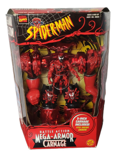 Toybiz 1999 Spiderman Battle Action Mega Armor Carnage Jp