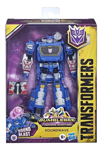 Imagen 1 de 4 de Transformers Cyberverse Muñeco Figura Coleccion E7053 Hasbro