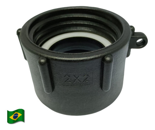 Conexão Adaptador Container Ibc Redução 3/4, 1/2, 1 Ou 2 Pol Item 7 - 2 Polegadas Femea
