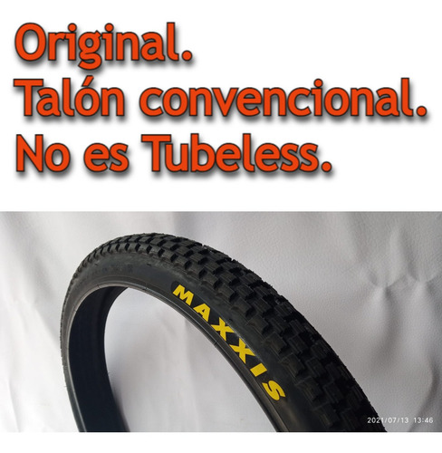 2 Llantas Mtb Maxxis Holy Roller 26*2.20/talón Convencional