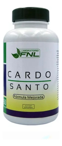 Cardo Santo Genjibre + Alcachofa 60 Caps Digestivo - Hígado 