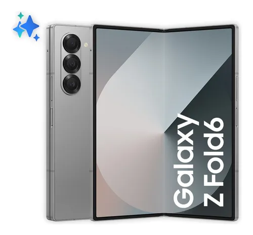 Celular Samsung Galaxy Z Fold 6 Silver Shadow 12gb Ram 1tb, Ai, Nacional Con Garantía