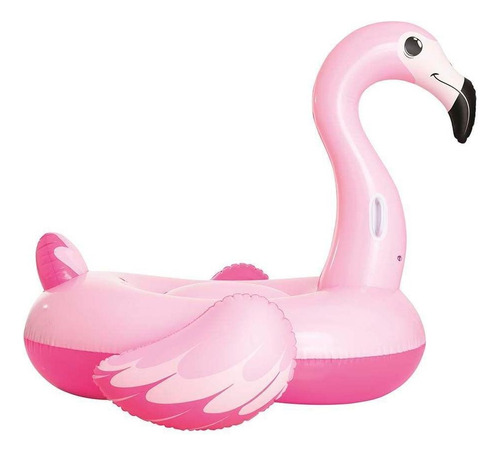 Boia Flamingo Médio Inflável Infantil Piscina Mor 45kg