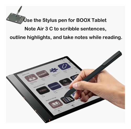 Pen De Lápiz Óptico Para Tableta Boox Note Air 3 C E Ink Con