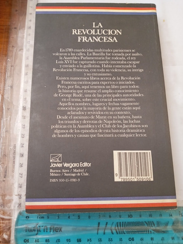 La Revolución Francesa George Rude Javier Vergara (Usado)