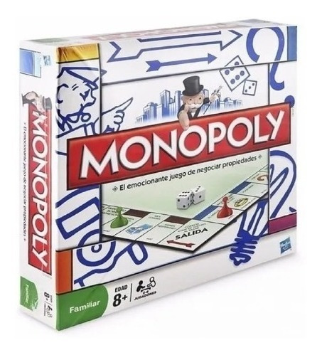 Juego De Mesa Monopolio  Monopoly Original  De Hasbro