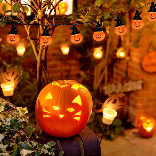 Aplicável A Halloween Guirnalda De Luces 20 Led Decoración