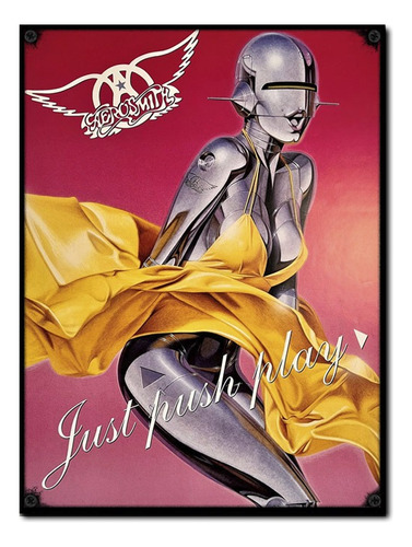 #1456 - Cuadro Decorativo Vintage - Aerosmith Poster Rock