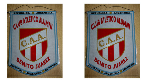 Banderin Chico 13cm Alumni Benito Juarez