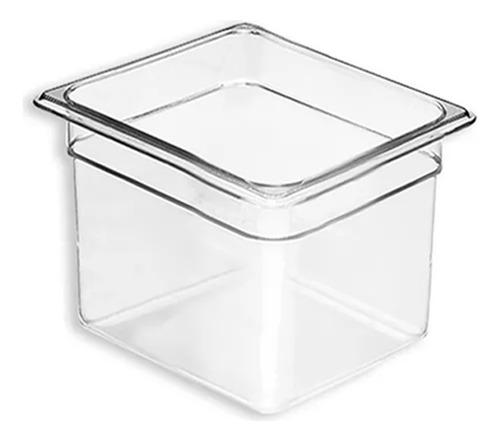 Set De 12 Insertos De Policarbonato Inpose-6 (17.5x16x15cm) Color Agua