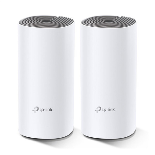 Imagen 2 de 6 de Access point, Router, Sistema Wi-Fi mesh TP-Link Deco E4 blanco 100V/240V 2 unidades