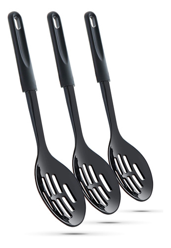 Ram Pro - Cucharas Ranuradas Para Cocina, Hechas De Nailon R