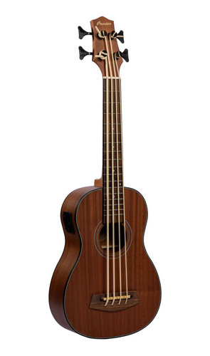 Ukebass Electro Bamboo U-bass C/ Funda Acolchada Oferta!