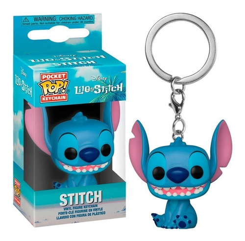 Llavero Funko Pop Lilo & Stitch Stich Sentado