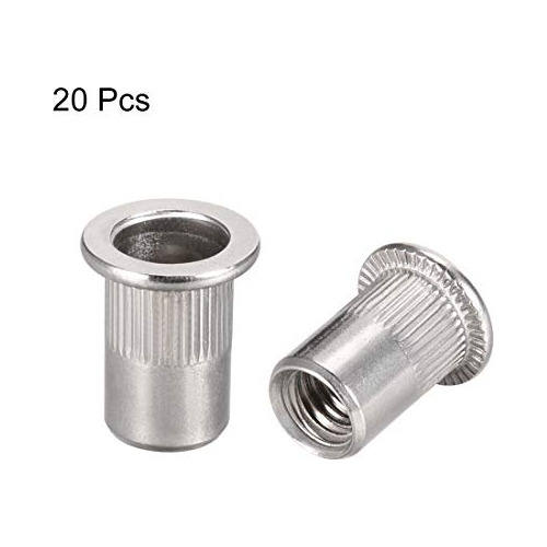 M8 Remache Tuercas Inoxidable Steel 20 Pcs