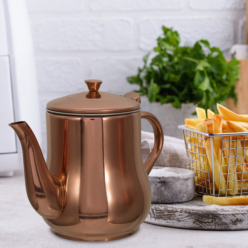 Colador De Aceite De Cocina, Olla De Acero Inoxidable