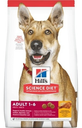 Alimento Seco Hill's Science Diet Para Perro Adulto - 3kg