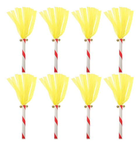 Nuevo Pom Poms Cheerleading Cheerleader, 8 Unidades