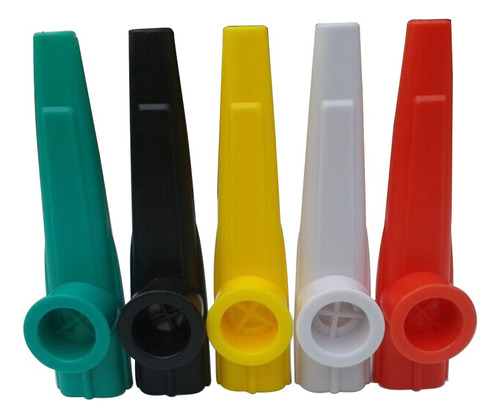 Kazoos De Plástico Para Niños, Tamaño M, 10 Unidades, Varios