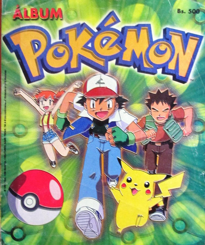 Barajitas Álbum Pokémon  Primera Generación Nintendo 1999