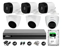Comprar Cámaras Seguridad Kit 6 Dahua Full Hd 1tb 1 Cámara Con Audio