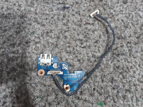 Placa De Encendido Power Y Puerto Usb Notebook Samsung Rv511 (Usado)
