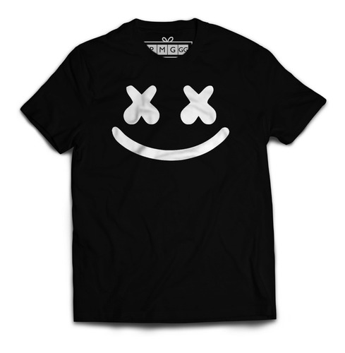 Camiseta Dj Marshmello Marshmallow Música Eletrônica Camisa