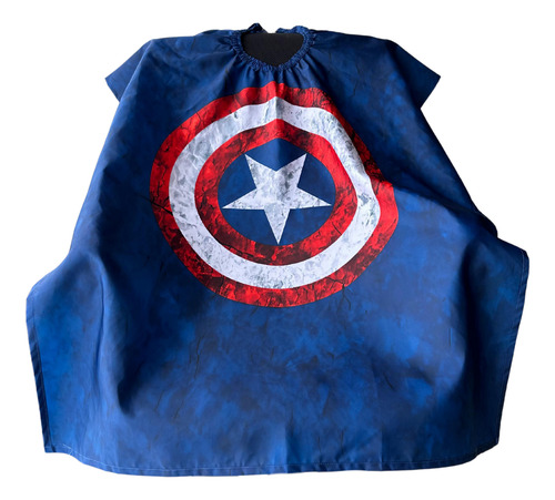 Capa Para Corte Infantil Capitán América Capitán América Azul