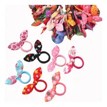 Comprar Set X 40 Lazos Elásticos Con Diseño Para Niñas