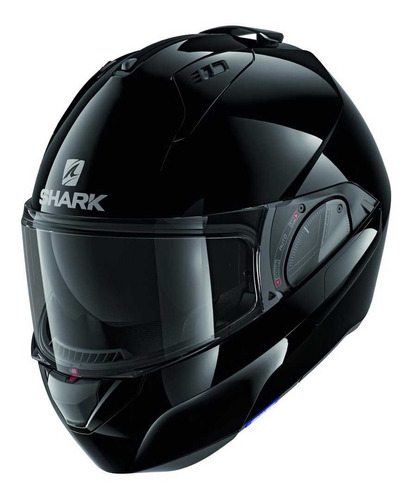 Casco Shark Evo One 2 Negro Brillante 100% Rebatible Bamp 