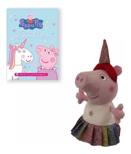 Peppa Pig Unicornio Peluche Clarín 