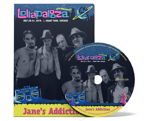 Janes Addiction Dvd Lollapalooza Chicago 2016 Full Pixies