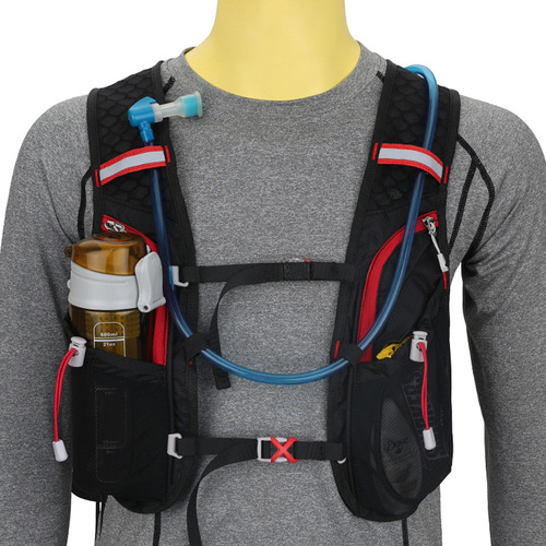 Mochila Para Correr Al Aire Libre, Bolsa De Hidratación Unisex, Impermeable